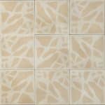 Core – Silk almond white 20x20cm, 12mm thick. 1 box = 16 tiles